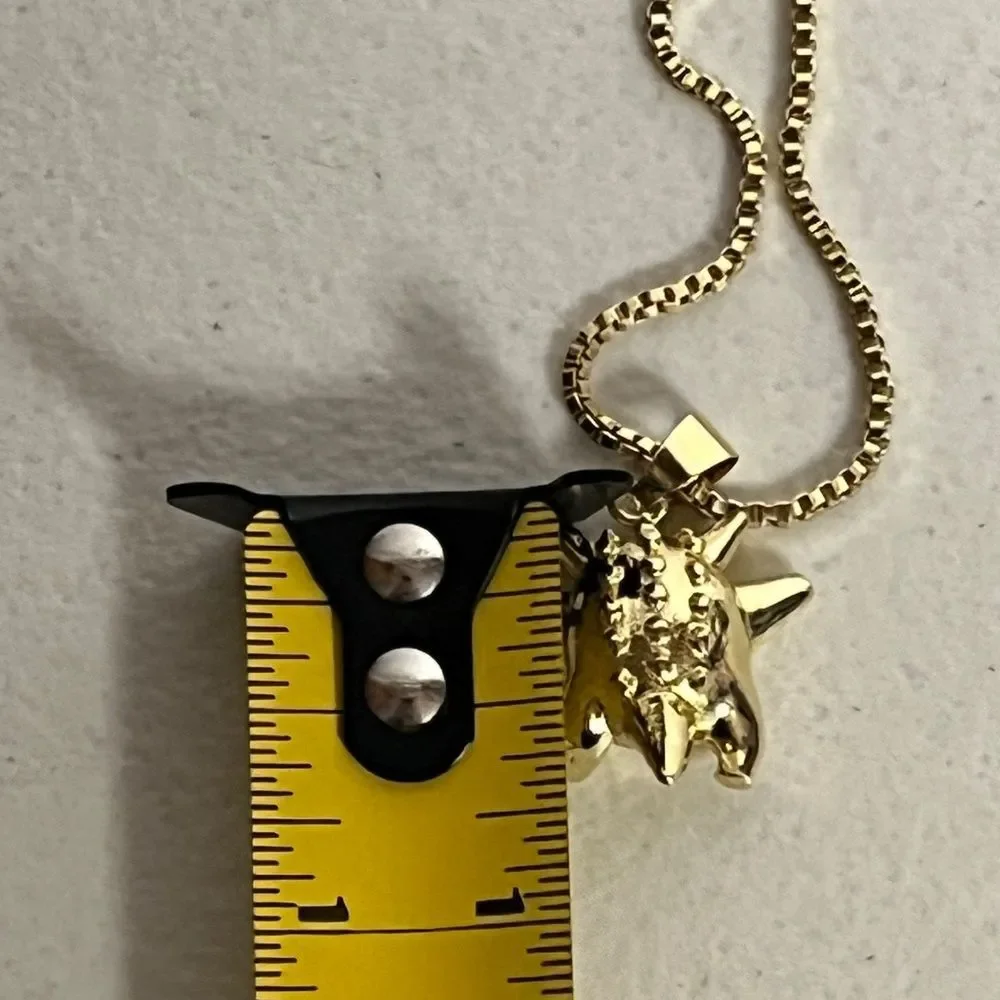 Gengar Pokemon Gold Tone Charm Pendant Necklace Adjustable Chain Anime